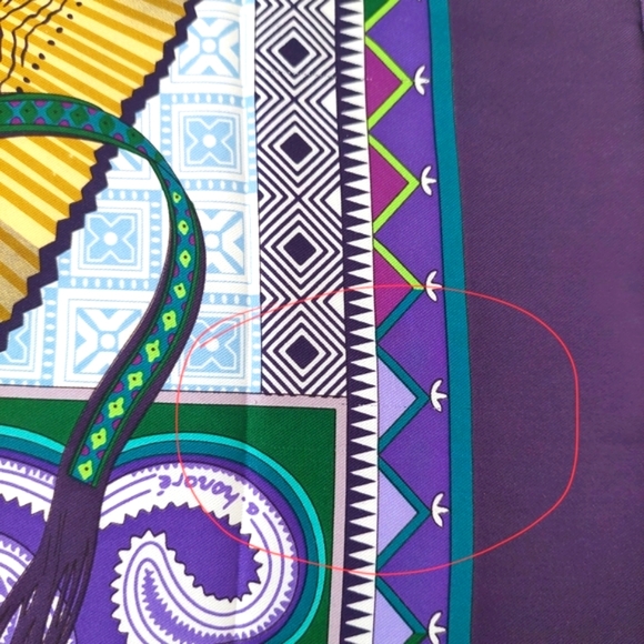 Hermes cent plis des miao scarf - Picture 14 of 15